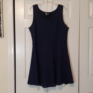 Navy blue dress